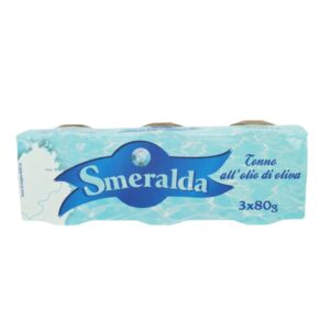 Tuńczyk w oliwie z oliwek 3x80g SMERALDA