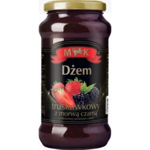 Dżem truskawkowy z czarną morwą 315g M&K