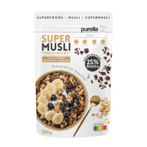 Super Musli proteinowe 200g PURELLA