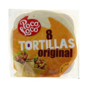 Tortilla Original 20cm 8szt 320g POCO LOCO