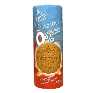 Ciastka Digestive 0% bez dodatku cukru 400g FAMILY BISCUITS
