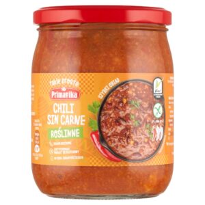 Chili sin carne roślinne  b/g 470g PRIMAVIKA