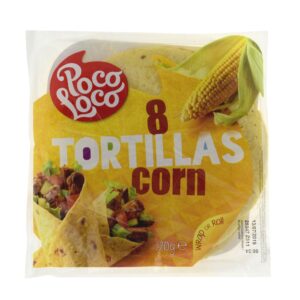 Tortilla kukurydziana Corn 20cm 8szt 320g POCO LOCO