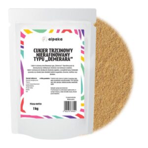 Cukier trzcinowy 1kg ALPAKA