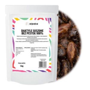 Daktyle suszone 1kg ALPAKA