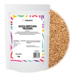 Kasza gryczana palona 1kg ALPAKA