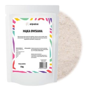 Mąka owsiana 1kg ALPAKA