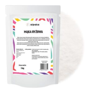 Mąka ryżowa 1kg ALPAKA