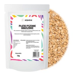 Płatki orkiszowe 1kg ALPAKA