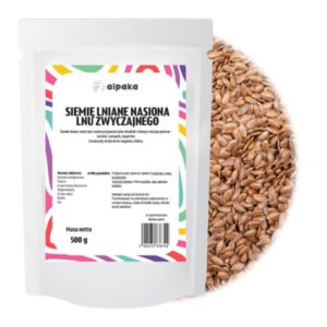 Siemię lniane 500g ALPAKA
