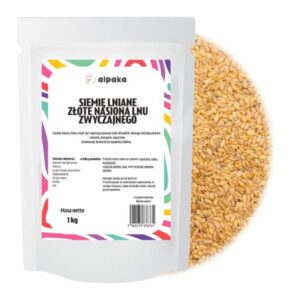 Siemię lniane złote 1kg ALPAKA