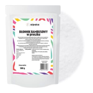 Błonnik bambusowy 500g ALPAKA