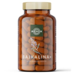 Bajkalina + 60 kapsułek po 150g Tarczyca bajkalska dr Jan Pokrywka RED-OX