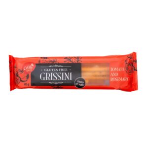 Grissini – paluszki chlebowe z pomidorami i rozmarynem 85g CELITA