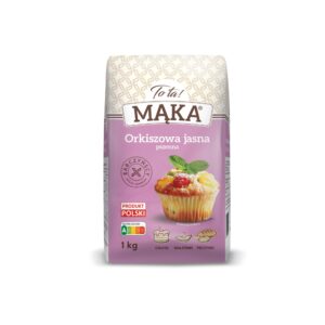 Mąka orkiszowa jasna typ 650 1 kg TO TA