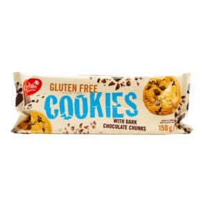 Ciastka Cookies Chocolate z kawałkami gorzkiej czekolady, owocami i orzechami laskowymi 150g CELITA