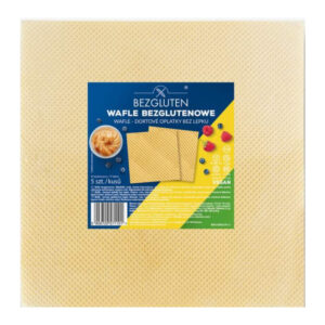 Wafle bezglutenowe PKU 150g BEZGLUTEN