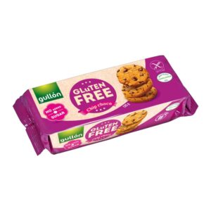Ciastka z kawałkami czekolady bezglutenowe bez dodatku cukrów 125g GULLON