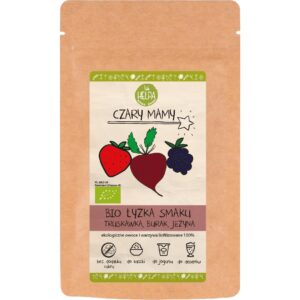 Owoce liofilizowane truskawka burak BIO Czary Mamy Łyżka Smaku 40g HELPA
