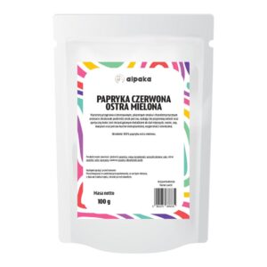 Papryka ostra mielona 100g ALPAKA