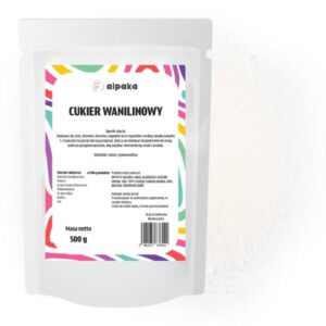 Cukier wanilinowy 500g ALPAKA
