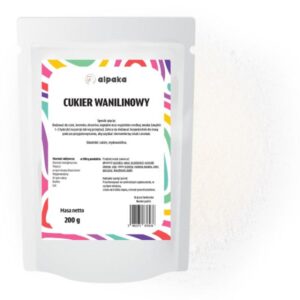 Cukier wanilinowy 200g ALPAKA