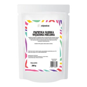 Papryka słodka wędzona mielona 200g ALPAKA