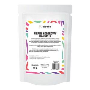 Pieprz kolorowy ziarnisty 50g ALPAKA
