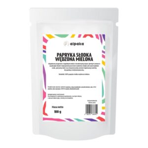 Papryka słodka wędzona mielona 100g ALPAKA