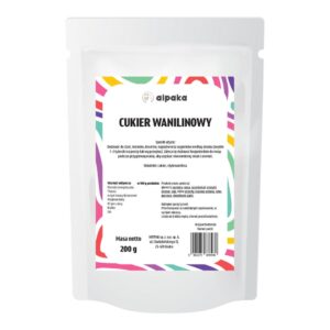 Cukier wanilinowy 200g ALPAKA