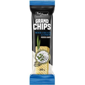 Chipsy o smaku śmietanki i cebuli 60g GRAND CHIPS