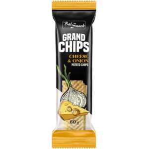 Chipsy o smaku sera i cebuli 60g GRAND CHIPS