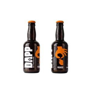 Napój gazowany z dodatkiem kwasu chlebowego o smaku mango 330ml DAPP