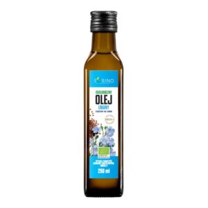 Olej lniany tłoczony na zimno BIO 250ml SORINO