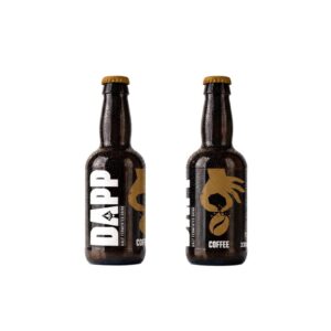 Napój gazowany z dodatkiem kwasu chlebowego o smaku kawy 330ml DAPP
