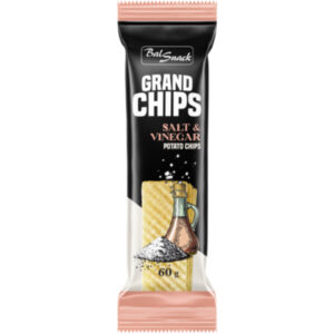 Chipsy o smaku soli i octu 60g GRAND CHIPS