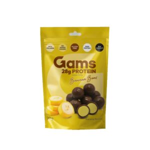 Kulki proteinowe bananowe b/g, b/c 70g GAMS