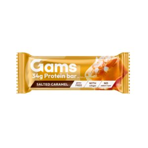 Baton proteinowy słony karmel b/g, b/c 50g GAMS